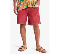 Quiksilver Taxer Cord Ws Shorts Rosso L Uomo