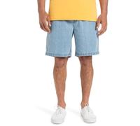 Quiksilver Pantaloncini Taxer Denim Short – Stone Wash Cotone – Uomo L Blu