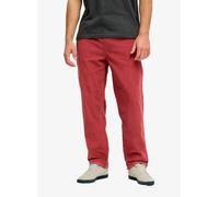 Quiksilver - Taxer Regular Cord Pant Rosso - Abbigliamento L Rosso