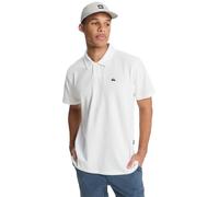 Quiksilver Top a Maglia Manica Corta MW Pique Polo Uomo Bianco