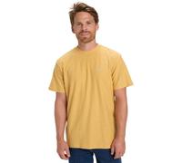 Quiksilver Top a Maglia Manica Corta Slub Roundneck Giallo XXL