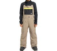Quiksilver - Tuta da sci - Mash Up Youth Bib Fallen Rock - Taglia Bambino 10a - Beige