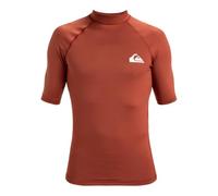 Quiksilver - Upf50 SS S/SL Surf Tee per Uomo - Henna - XS