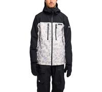 Quiksilver - Veste de ski/snowboard - Sycamore 20K Jacket Ice Camo Bone White - Taglia M - Nero