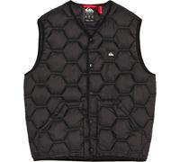 Quiksilver - Veste sans manches - Fuse Urban Gilet True Black per Uomo in Nylon - Taglia M - Nero