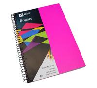Quill Brights Diario A4 per arti visive 120 pagine Copertina anteriore rigida in