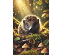 ‘Quill’ - Hedgehog Paperback Lined Notebook Journal: A Cute and Cozy Stationery Companion for Thoughts, Notes, and Daily Musings