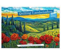Quilling Landschaften - Papierkunst zwischen Himmel und Erde (Wandkalender 2027