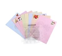 Quilling Paper Tool Set | 16 Pattern DIY Release Drawing Locating Paper for Paper Crafts | Quilling Art Design Kit with 45 & 60 Degree Positioning