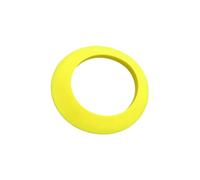 QUILSTM Anello per putting da golf, accessorio da golf per esterni, compatto e portatile, migliora le abilità di putting ovunque o sul green. La natura, Giallo, diametro 155mm