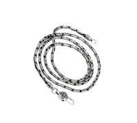 QUILSTM Elegante collana a catena, gioielli per coppie, semplice, alla moda | coinvolgente, celebrazioni, matrimoni, tutti i giorni. La collana presenta una catena che aggiunge modernità a qualsiasi