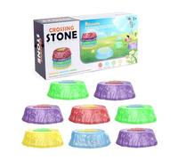 QUILSTM Le accattivanti Pietre Luminose da calpestio migliorano la | l'equilibrio in ambienti con scarsa illuminazione. Pietre da calpestio per l'allenamento dell'equilibrio dei bambini.
