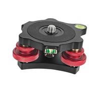QUILSTM Livellatore per treppiede facile da usare con struttura che consente tempi di installazione più brevi per una fotografia efficiente Testa panoramica