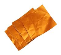 QUILSTM Momenti magici con 100 pezzi di involucri quadrati in alluminio, | lucidi in alluminio, confezioni regalo per feste di compleanno e matrimoni, accessori per feste di nozze.