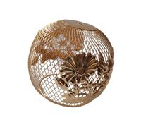 QUILSTM Paralume per lampada a sospensione con gabbia, facile da installare, elegante paralume per lampada a sospensione da cucina, sala da pranzo,