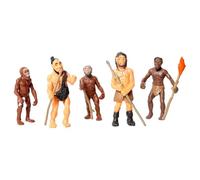 QUILSTM Simulazione dell'evoluzione umana per bambini piccoli con animali di plastica, risorsa di apprendimento coinvolgente, avventura per bambini, festa di