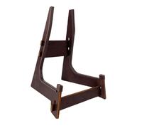 QUILSTM Supporto per liuto con struttura da pavimento, struttura in legno, sgancio rapido, elegante, adatto a qualsiasi musicale, basta semplicemente inserire il supporto per