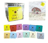 Quilt Block Row Markers - Paper Cardboard Sewing Alignment Tools