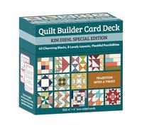 Quilt Builder Card Deck Kim Diehl: 40 Scrappy Blocks, 8 Lovely Layouts, Plentiful Possibilities