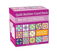 Quilt Builder Card Deck Set #3 : 40 More Blocks, 8 Inspiring Layouts, Infinite Possibilities