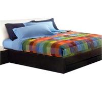 Quilt copriletto trapuntato WILSON Gabel Made in Italy scacchi multicolor