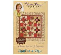 Quilt In A Day EB-1272 Eleanor Burns Pattern Better Star per tutte le stagioni