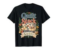Quilt Stack Society Quilting Club Maglietta