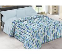 Quilt Trapuntino Piumino Estivo 100gr/mq Microfibra Diadema Acquarello