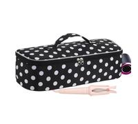 Quilted Hair Tool Bag | Hair Styling Tool Travel Organizer Pouch | Blow Dry