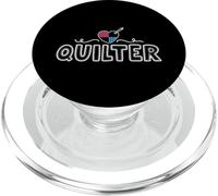 Quilter Camicie Per Le Donne Quilting Regalo Love Quilt Cucito PopSockets PopGrip per MagSafe