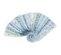 Quilting Fabric Jelly Rolls - Pre-Cut Cotton Strips For Crafting | Fabric Bundles For Sewing | 40pcs 50x6.5cm Printed Strips For Quilt Covers, Cushion Covers, Tablecloths, Dresses, Quilted Bags, Scrap