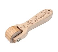 Quilting Seam Roller - Pressing Roller | Wallpaper Rollerr | Press Comfortable Ergonomic Handle Sewing Notions Pressing Wheel Press Seam Solid Prress Wheel Supplies for Cloth Fabric Leathers