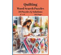 Quilting Word Search Puzzle Book - The Perfect Blend of Creativity and Relaxation