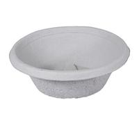 Quimed Italia - 100 Catini Monouso Sanitari in Polpa di Cellulosa | Bacinelle Biodegradabili per Deposito Sostanze e Materiali | Diametro 290 mm, 3,0L di Capacità | Uso Ospedaliero e Domestico