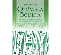 Química Oculta: Observaciones clarividentes sobre los elementos químicos