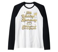 Quindicesimo Anniversario di Matrimonio Coppie Celebrazione del Matrimonio Maglia con Maniche Raglan