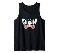 Quinn Butterfly - Personalizzato Carino Nome Word Art Canotta