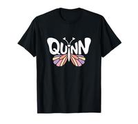 Quinn Butterfly - Personalizzato Carino Nome Word Art Maglietta