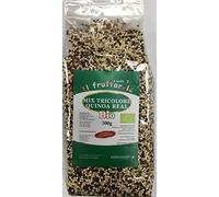 QUINOA TRICOLORE 500 GR - ROSSA BIANCA NERA biologica