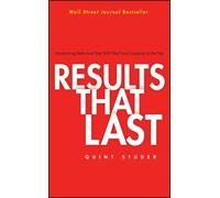 Quint Studer Results That Last (Copertina rigida)