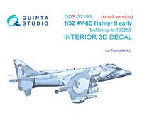 Quinta Studio 1/32 AV-8B Harrier II early 3D-Interior (Trumbeter) Small ver