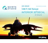 Quinta Studio 1/48 F-4B Interni stampati in 3D e colorati su carta...