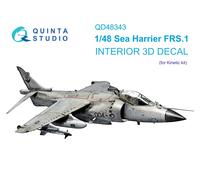Quinta Studio 1/48 Sea Harrier FRS.1 interno stampato in 3D e colorato...