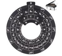 Quintenzirkel - Strumento musicale per la trasposizione degli accordi per chitarristi | Strumento per la teoria della melodia e della musica per musicisti, cantautori, bambini, adulti, principianti ed