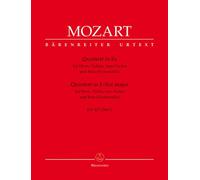 Quintett für Horn, Violine, zwei Violen und Bass (Violoncello) Es-Dur KV 407 (386c). BÄRENREITER URTEXT. Stimmensatz, Urtextausgabe