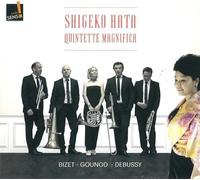 Quintette Magnifica; Shigeko Hata - French music for brass and soprano: Bizet; Gounod; Debussy