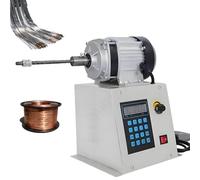 QuinteZhenTially Avvolgitore Automatico Bobine,Avvolgitore Controllo Digitale Fili,Macchina Avvolgimento Elettrico,Verricello Bobina,Grado Avvolgere Quattro Fili Smaltati 1,85mm 800w