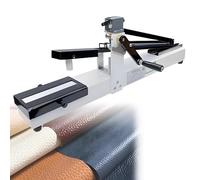 QuinteZhenTially Crockmeter Manuale,Tester Manuale Solidità Colore Sfregamento Secco Umido,con Testa Standard Attrito & Display Conteggio,per Applicazioni Tessili,Cuoio Stampa