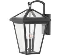 Quintiesse Alford Place lampada da parete per esterni 3x40 W nero QN-ALFORD-PLACE2-L-MB
