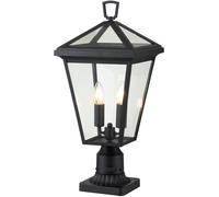 Quintiesse Alford Place lampada da terra per esterni 2x40 W nero QN-ALFORD-PLACE3-M-MB